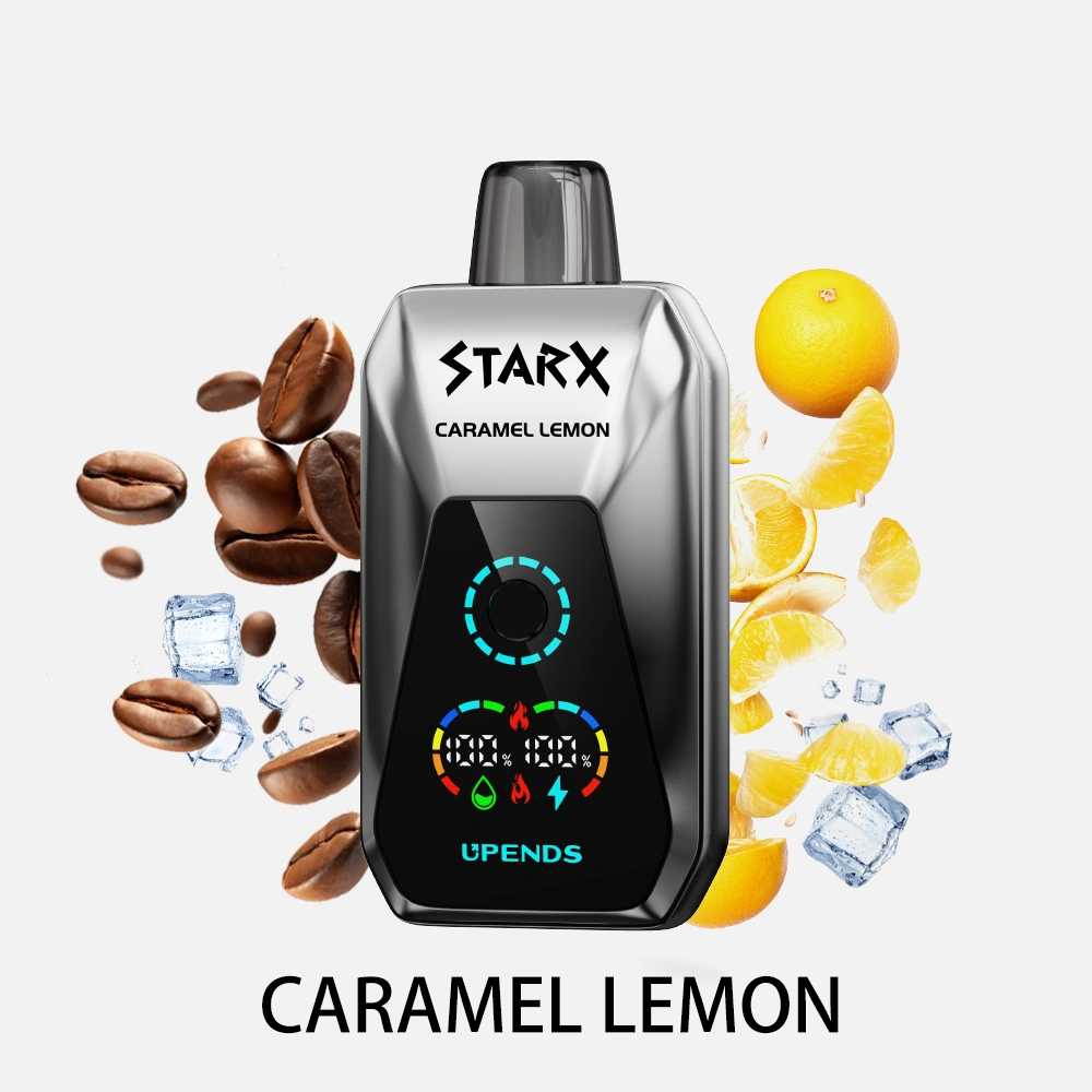 UPENDS STARX – 20000 Trekjes, Caramel Lemon Wegwerp Vape