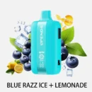 UPENDS UP7 – 35000 Trekjes, dubbele smaak (Extra-knop), Blue Razz Ice+Lemonade