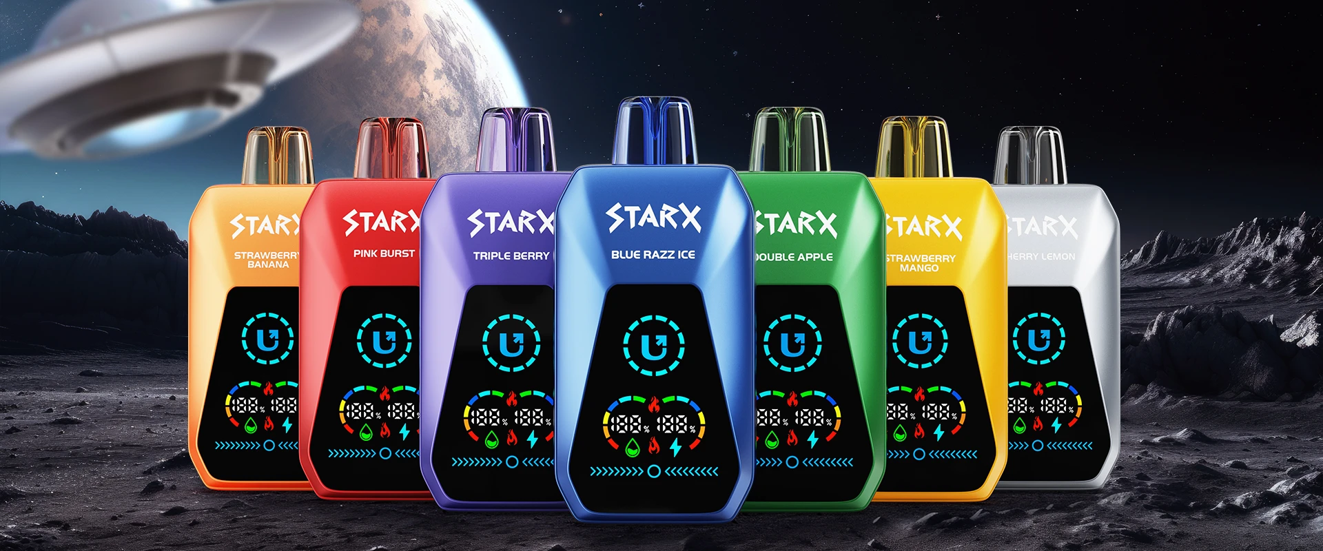 UPENDS STARX met meerdere designs