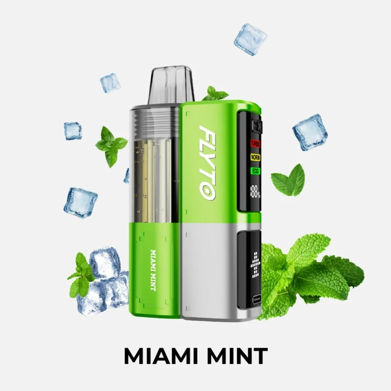 FLYTO 30K – 30.000 Puffs Disposable Vape, Miami Mint