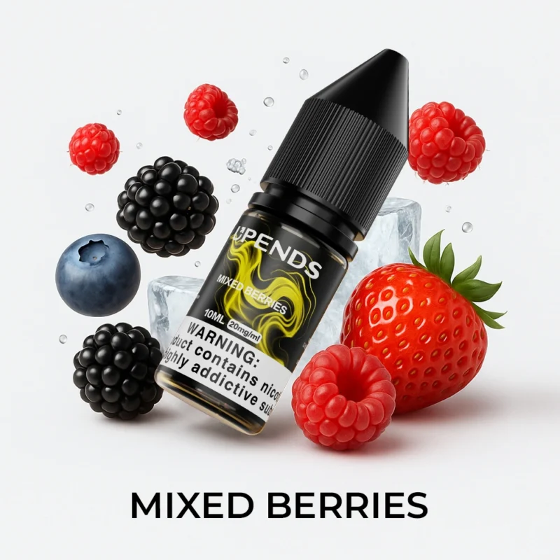 UPENDS E-Liquid – 10ml, 20mg, Mixed Berries